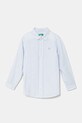 Detská bavlnená košeľa United Colors of Benetton bavlna modrá 54AZGQ00J.P.Seasonal