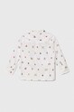 United Colors of Benetton koszula bawełniana dziecięca 5TFBGQ01T.P.Seasonal biały SS24