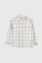 United Colors of Benetton camasa copii lung bej 5VC6CQ02L.G.Seasonal