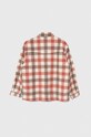 Детская рубашка United Colors of Benetton 5VC6CQ02L.G.Seasonal бордо SS24