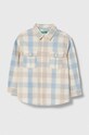 United Colors of Benetton camasa copii lung bej 5VC6GQ01N.P.Seasonal