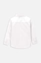 CHLAPEC Dětská bavlněná košile Coccodrillo WC4136102EBB bílá