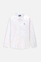 Coccodrillo koszula bawełniana dziecięca bawełna biały WC4136103EJB