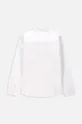 Παιδικό βαμβακερό πουκάμισο Coccodrillo λευκό