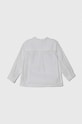 United Colors of Benetton koszula bawełniana niemowlęca 5DGXAQ00N.W.Seasonal biały SS24