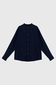 United Colors of Benetton koszula dziecięca casual granatowy 5OK4CQ02J.G.Seasonal