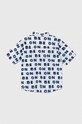 Момче Детска памучна риза United Colors of Benetton 5OUGGQ01Y.P.Seasonal бял