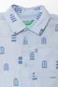 Dječja pamučna košulja United Colors of Benetton 100% Pamuk