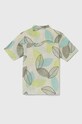Мальчик Детская хлопковая рубашка United Colors of Benetton 5OUGCQ030.G.Seasonal бежевый