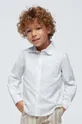 білий Дитяча бавовняна сорочка Mayoral Для хлопчиків