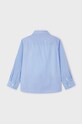 Mayoral camasa de bumbac pentru copii 140.5B.Mini.PPYH albastru SS24