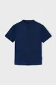 Дитяча сорочка з домішкою льну Mayoral блакитний