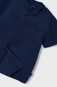 μπλε Παιδικό πουκάμισο από λινό μείγμα Mayoral