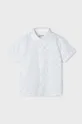 Детская хлопковая рубашка Mayoral белый