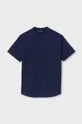 тёмно-синий Детская хлопковая рубашка Mayoral Для мальчиков