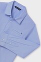 Chłopiec Mayoral koszula bawełniana dziecięca 6123.7B.Junior.PPYH niebieski