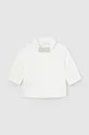 бежевый Хлопковая рубашка для младенцев Mayoral Newborn Для мальчиков