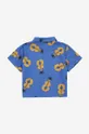 Παιδικό βαμβακερό πουκάμισο Bobo Choses μπλε