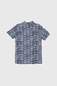 Дитяча сорочка з домішкою льну Guess L4GH02.WFBT0.PPYH темно-синій SS24