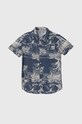Дитяча сорочка Guess візерунок блакитний L4GH03.WG5V0.PPYH