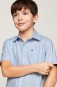 Хлопчик Дитяча сорочка Tommy Hilfiger KB0KB08864.98.122.PPYH блакитний