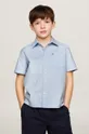голубой Детская рубашка Tommy Hilfiger Для мальчиков
