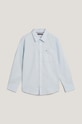 Dětská košile Tommy Hilfiger KB0KB08868.128.176.PPYH modrá SS24