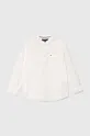 bela Otroška srajca Tommy Hilfiger Fantovski