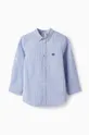 μπλε Παιδικό βαμβακερό πουκάμισο zippy Για αγόρια