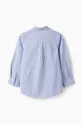 Παιδικό βαμβακερό πουκάμισο zippy μπλε