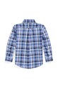 Otroška bombažna srajca Polo Ralph Lauren 322862260032 modra AW24