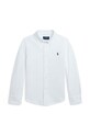 Dětská bavlněná košile Polo Ralph Lauren dlouhý bílá 322914506002