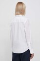 Odzież Tommy Hilfiger koszula bawełniana WW0WW40543 biały