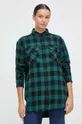 зелёный Хлопковая рубашка Polo Ralph Lauren