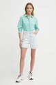 Tommy Hilfiger koszula bawełniana WW0WW41002 zielony SS24