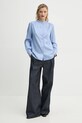 Marc O'Polo camasa din bumbac M00084542027 albastru SS25