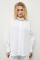 λευκό Βαμβακερό πουκάμισο Drykorn Γυναικεία