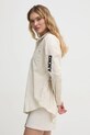 Хлопковая рубашка Dkny бежевый E31M1RDM