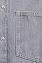 Джинсова сорочка Samsoe Samsoe F23400134 сірий