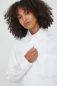λευκό Βαμβακερό πουκάμισο Calvin Klein