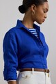Ľanová košeľa Lauren Ralph Lauren modrá 200782777