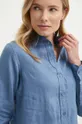 blu Lauren Ralph Lauren camicia di lino