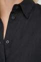 Lauren Ralph Lauren koszula lniana 200782777 czarny