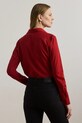 Βαμβακερό πουκάμισο Lauren Ralph Lauren 200925378 κόκκινο AW25