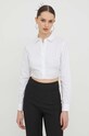 Odzież Tommy Jeans koszula DW0DW17344 biały
