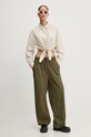 Tommy Jeans koszula DW0DW17520 beżowy AW24