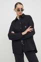 Tommy Jeans kurtka koszulowa czarny DW0DW17522