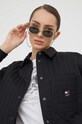Tommy Jeans kurtka koszulowa DW0DW17522 czarny