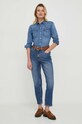 Polo Ralph Lauren koszula jeansowa 211890115 niebieski SS24