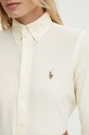 Bavlnená košeľa Polo Ralph Lauren 211910131 žltá